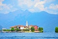 Isola dei Pescatory Lake Maggiore beautiful view Italy